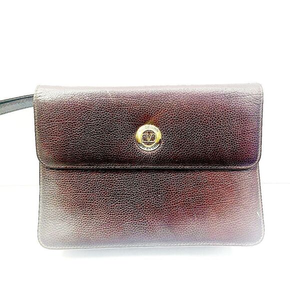Valentino Garavani Leather Clutch Bag - Picture 1 of 7